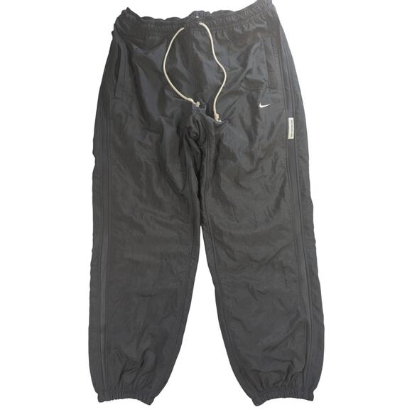 Nike Dri Fit Mens Black Track Pants XL Standard Issue Athletic Joggers - Picture 1 of 13